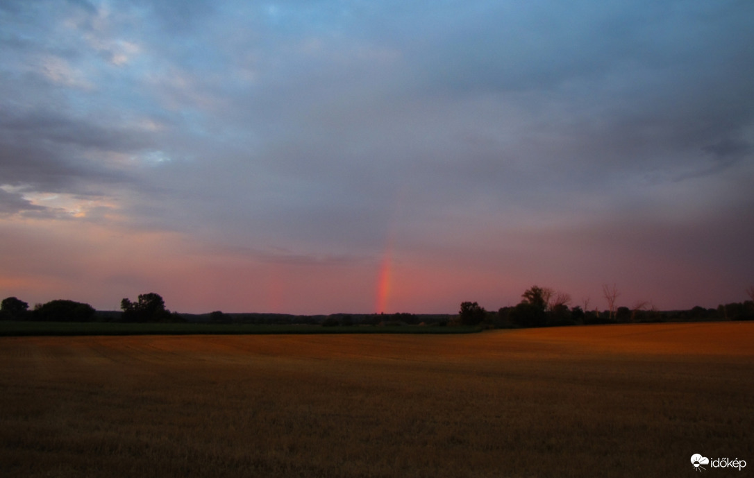 Szivárvány a Szigetközben!