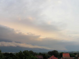 Alakuló zivatarfelhő