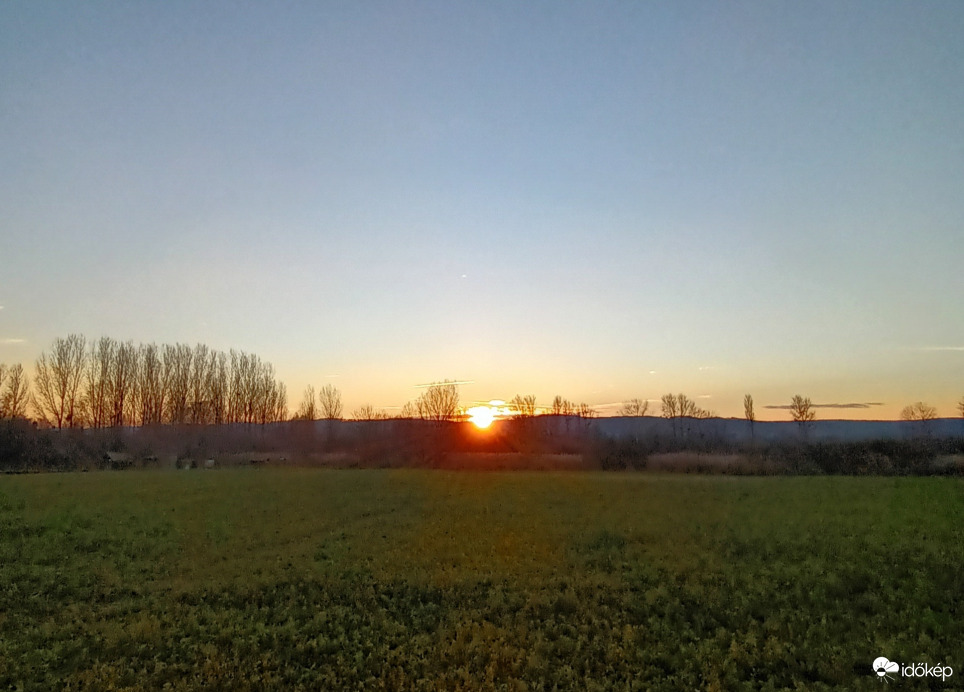Sunset in Zalaszentlaszlo 