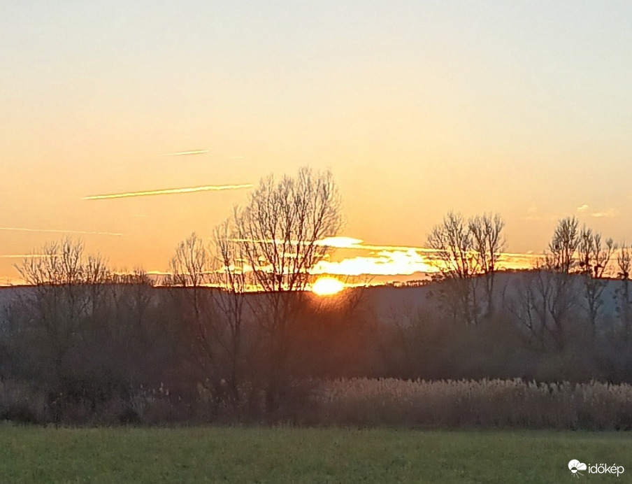 Sunset in Zalaszentlaszlo 