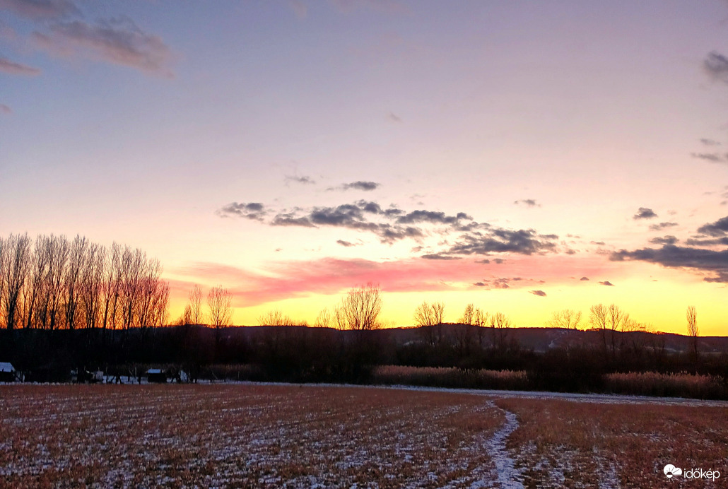 Sunset in Zala 