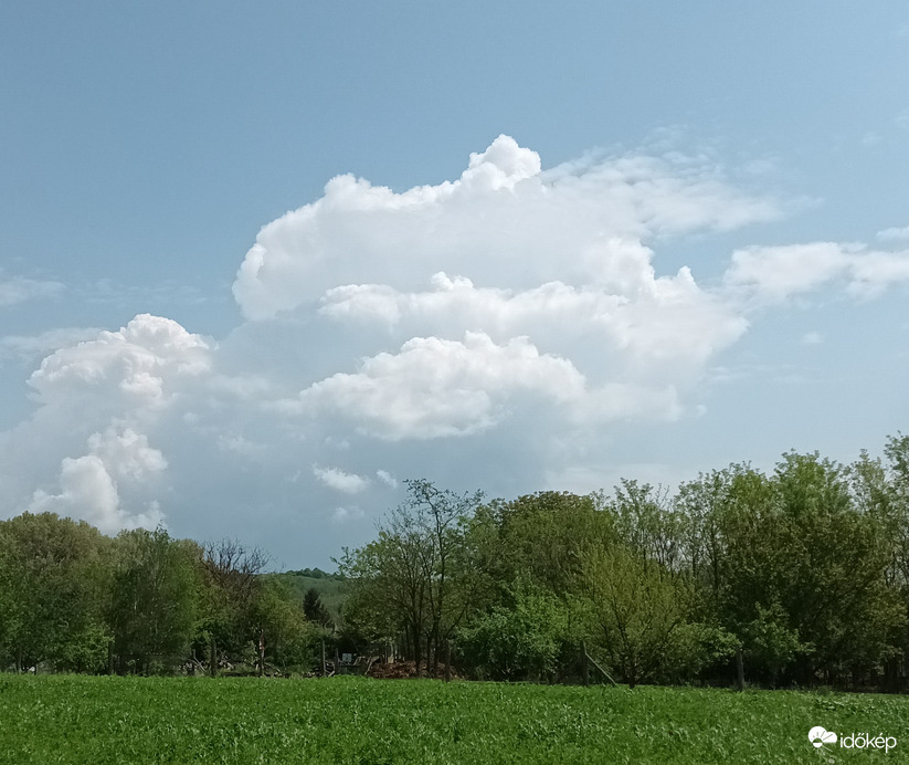 Distant storm