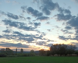 Sunset in Zala 