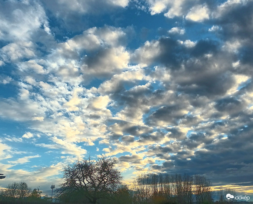 Scattered clouds 