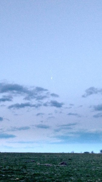 Tűzgömb füstcsíkja