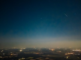 Perseidák csillagzáporából