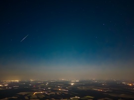 Perseidák csillagzáporából