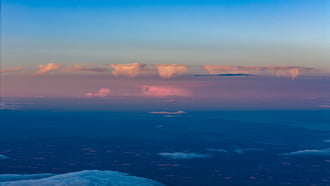 Különleges virga-felhők