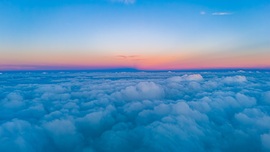 A Vénusz-öve a felhők felett