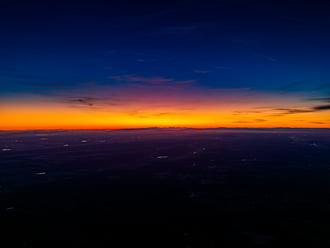 A naplemente utolsó fényei