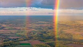 Aranyló dupla szivárvány