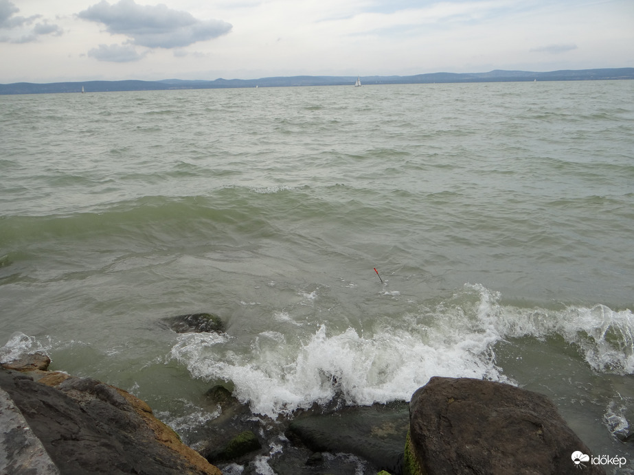Balatonszemes ma délután 