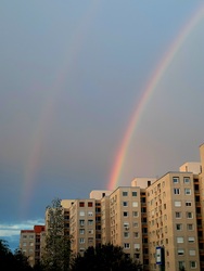 Dupla szivárvány Gazdagrét