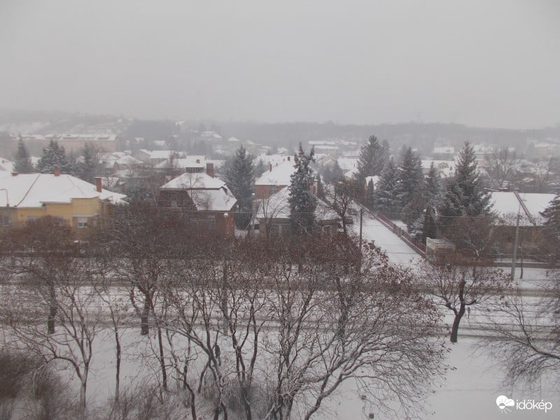 Nagy hó Miskolcon