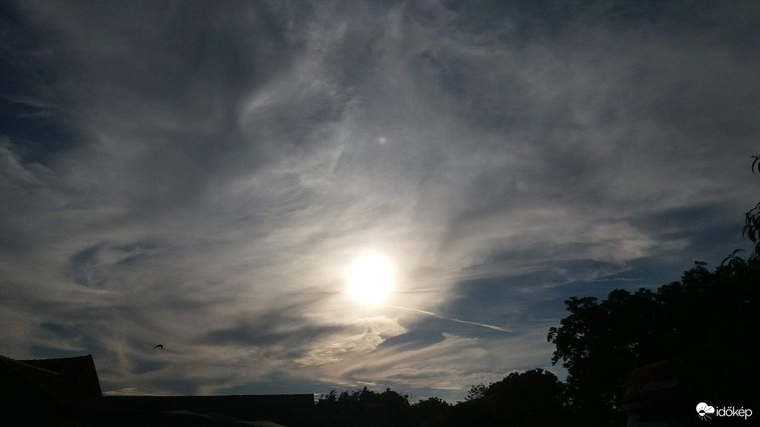 Csodás napnyugta volt...