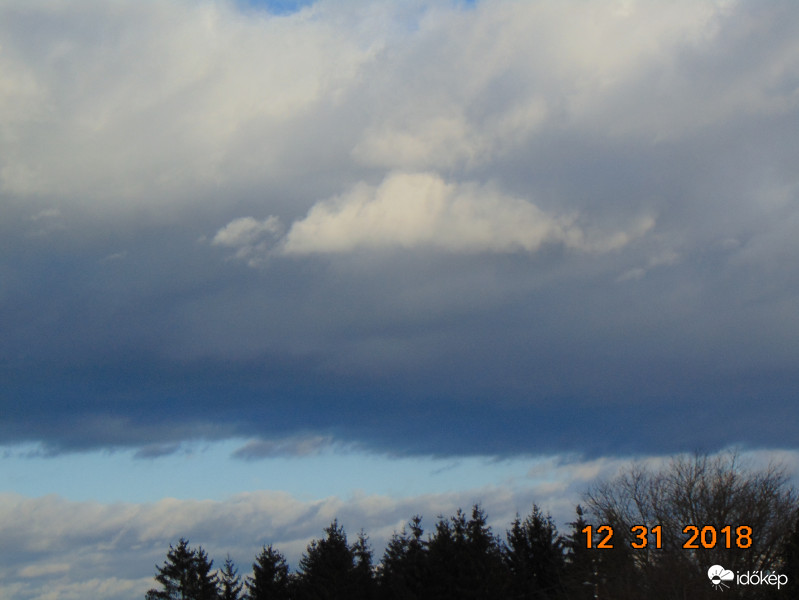 Gyorsan mozgó komor felhők :)