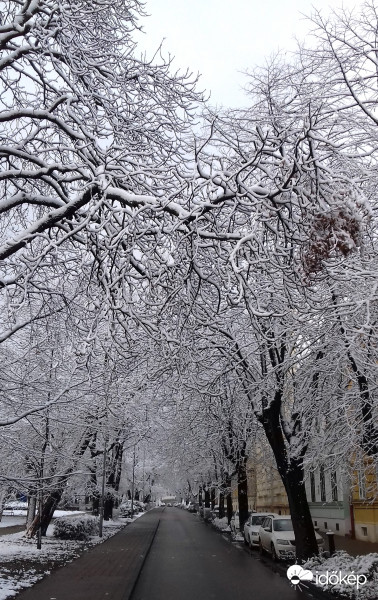 Havas utcarészlet :)