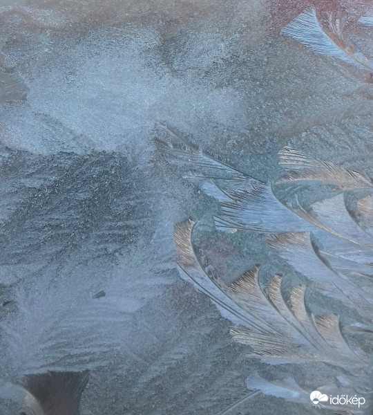 Jégrajzolta ablakdísz 4.