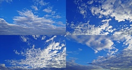 Változatos égképek szeptember végén... :)