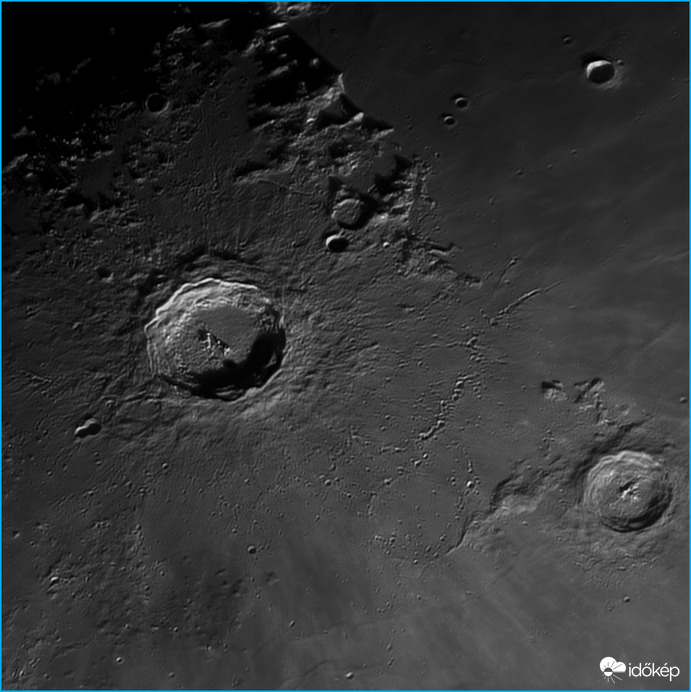 Copernicus & Eratosthenes kráterek környéke