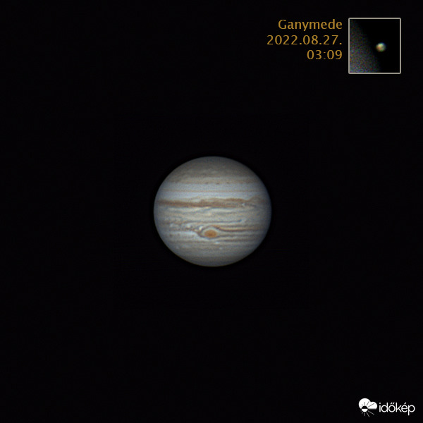 Jupiter és Ganymedes