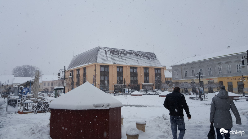 2018.02.20. Kőszeg hóvastagság 15 cm