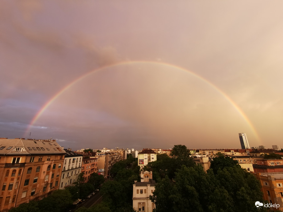 Szivárványbúra