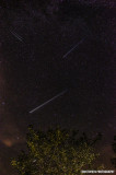 Perseidák hullása