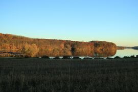 Kaposvár melletti Deseda horgász tó.