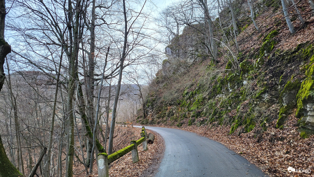 Út a hegyoldalon