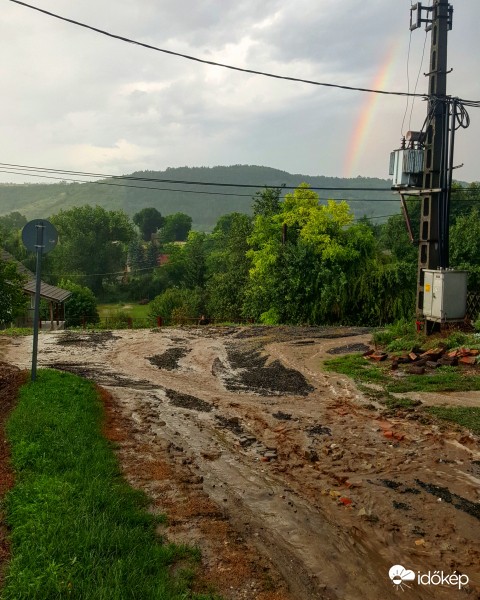 A reménysugár szivárvány képében