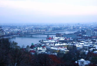 Havas, téli Budapest 