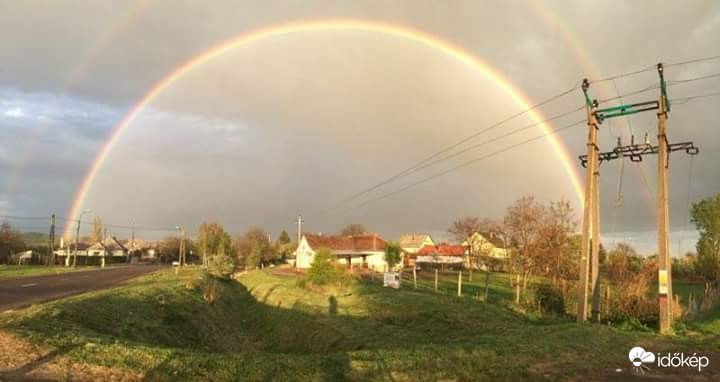 Verpelét egy kis zápor után