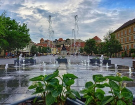 Eger felhőkkel
