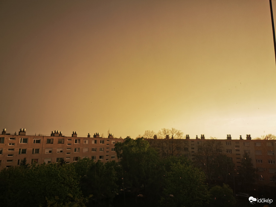 Szeged a zivatar után