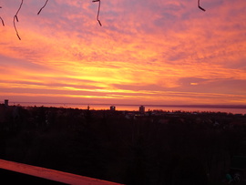 Napfelkelte a Balatonnál