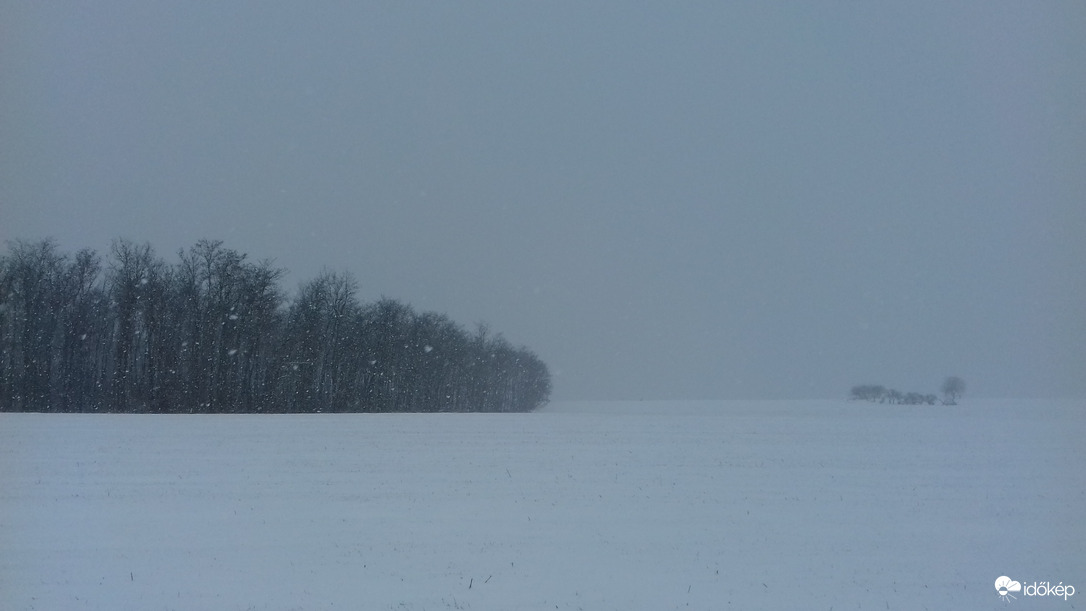 Mintha tél lenne.