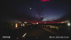 Meteor a 37-es főúton