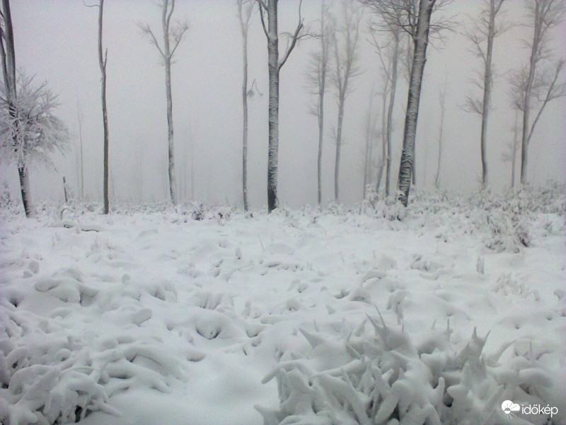 Írottkő 2016 11 12 11:00 25-30cm hó