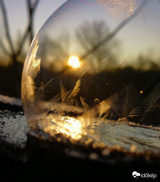 Reggel - 5 Celsius fok Győr 