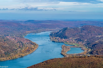 Nagymaros és Visegrád látképe 10.30.