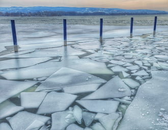 Jégtáblák...