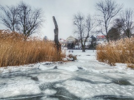 Téli varázslat a Soós-öbölben.