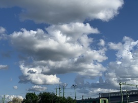 Felhők Sopron felett