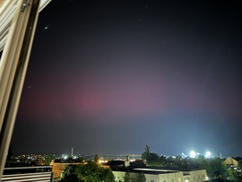 Északi fény Újpest