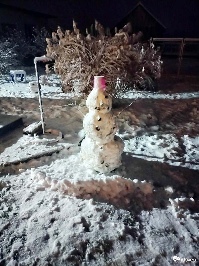Első hóember idén