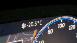 Közel -21°C tört be ma reggel Észak-Rajna-Vesztfáliába!