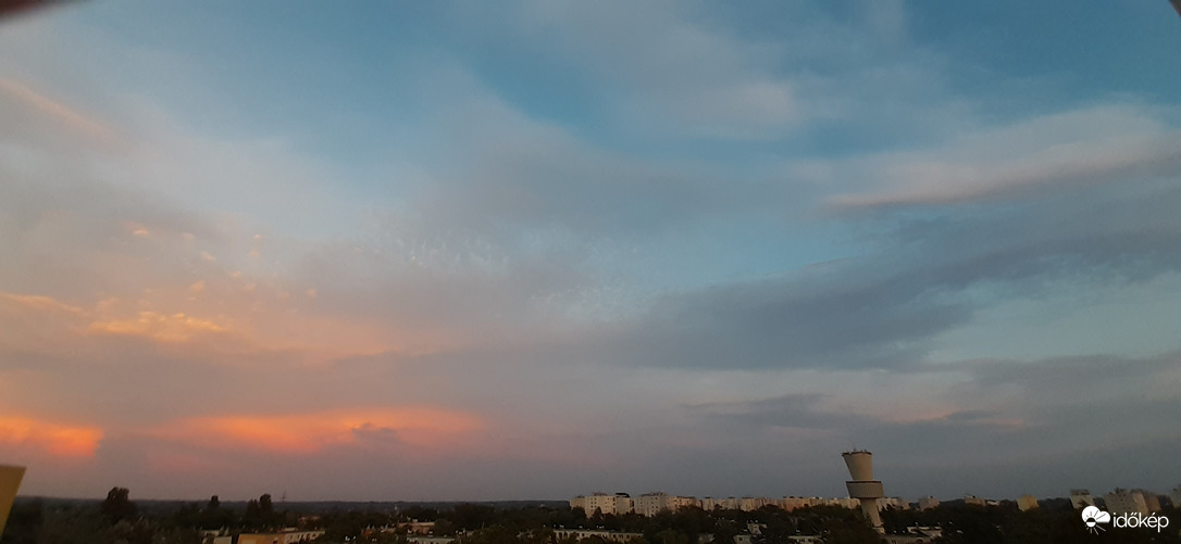 Szegedi este, naplemente keleti fényében :)