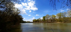 Algyő Tisza 19°C erős viharos a szél