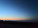Gyönyörű hajnali látvány, Délegyházán